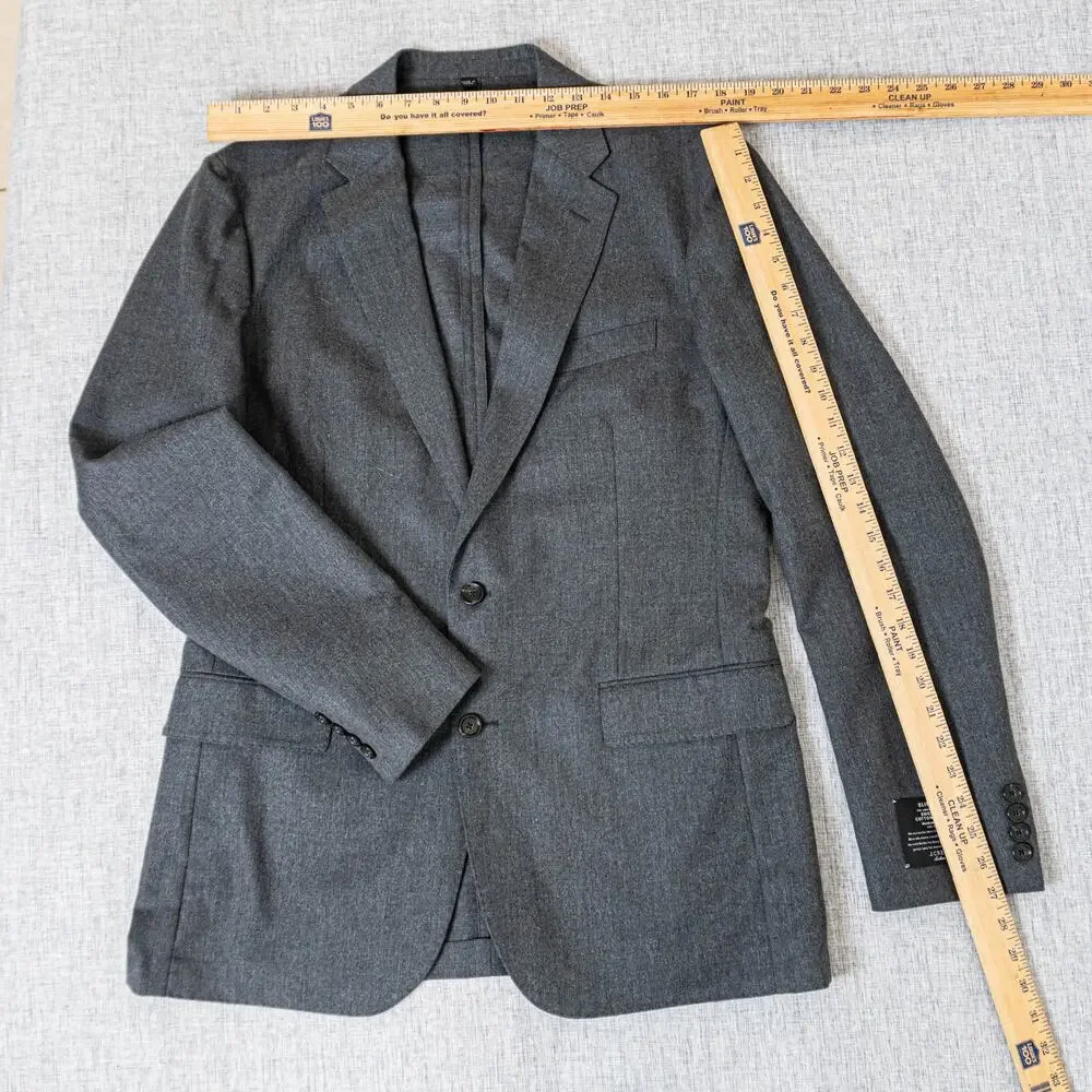 J.Crew Ludlow Slim-fit Unstructured suit Jacket English-wool Blend Twill 42L